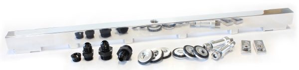 Aeroflow Nissan RB25 Billet EFI Fuel Rail - Polished AF64-2010P