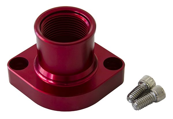 Aeroflow Ford Cleveland Billet Thermostat Housing - Red AF64-2021R