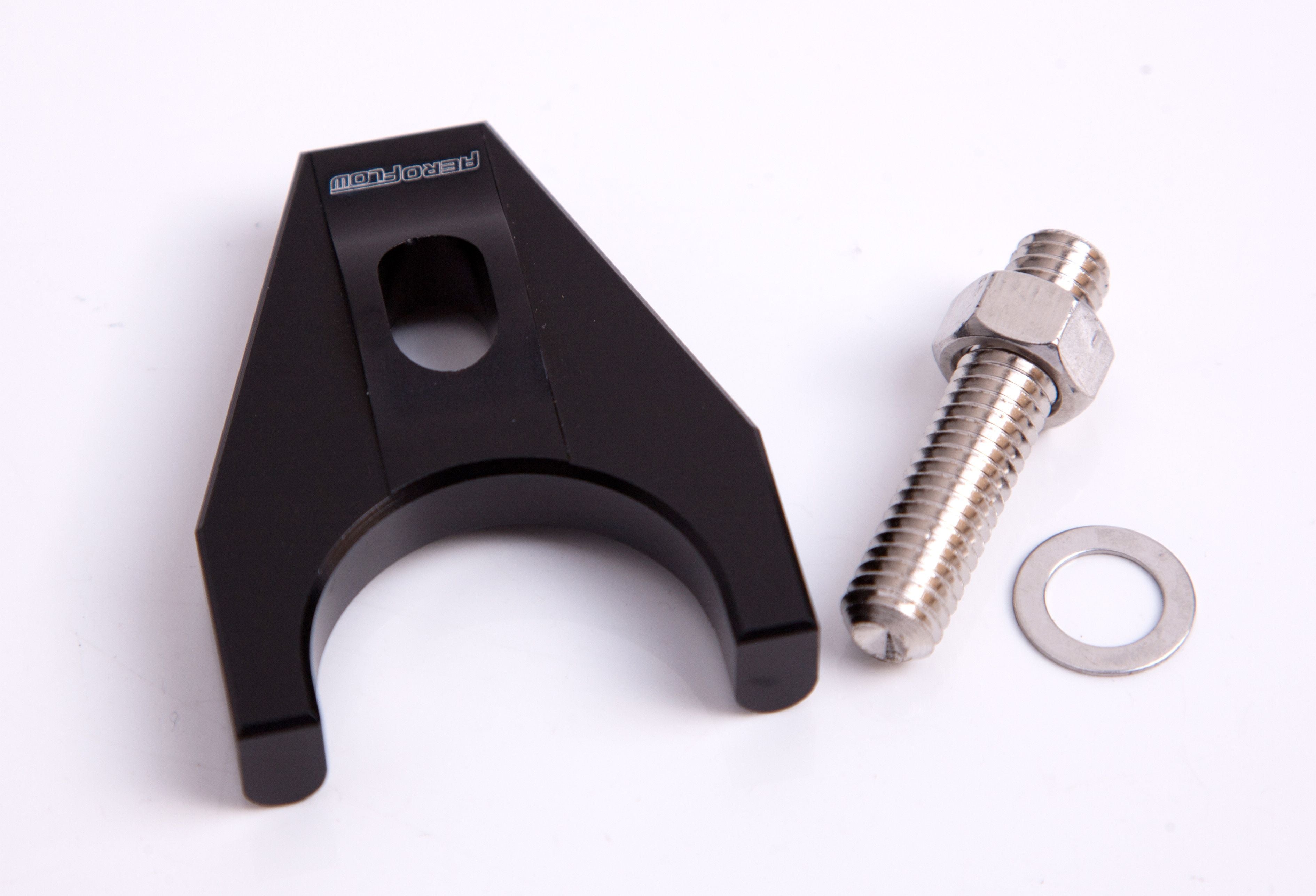 Aeroflow Billet Distributor Hold Down Clamp - Black AF64-2032BLK