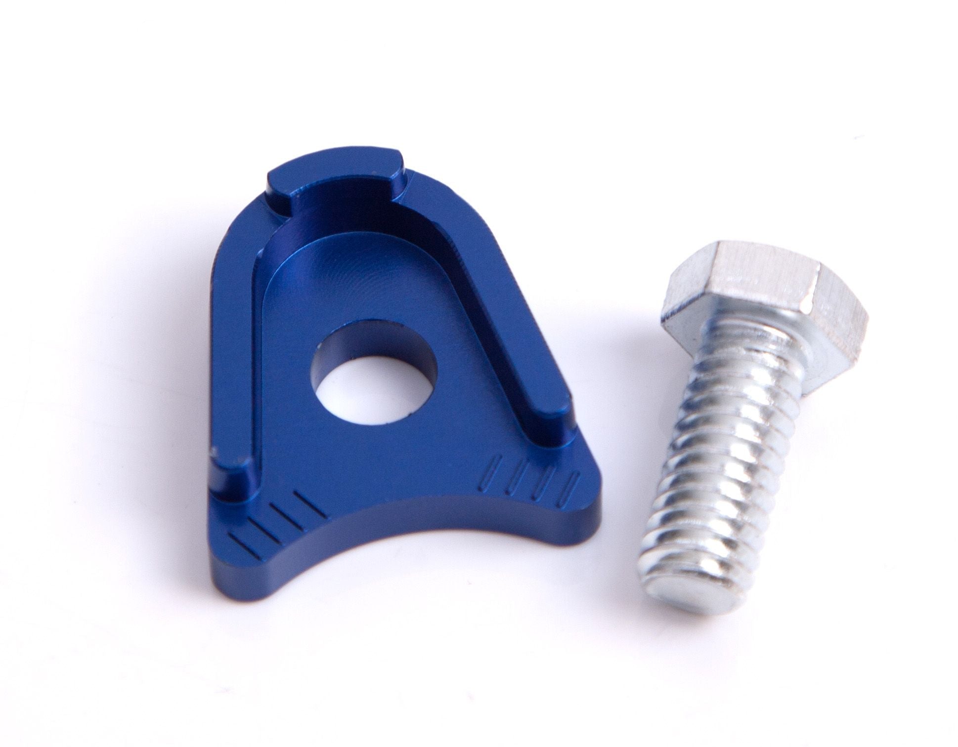 Aeroflow Billet Distributor Hold Down Clamp - Blue AF64-2035