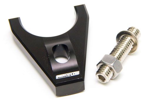 Aeroflow Billet Distributor Hold Down Clamp - Black AF64-2038BLK