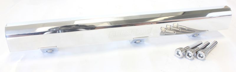 Aeroflow Mitsubishi Evolution 1-3 4G63 Billet EFI Fuel Rails - Polished AF64-2078P