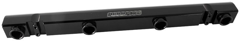 Aeroflow Mitsubishi Evolution 4-9 4G63 Billet EFI Fuel Rails - Black AF64-2121BLK