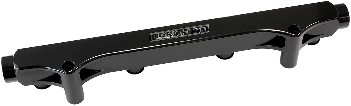 Aeroflow VW and Audi 1.8L 20v Billet EFI Fuel Rail - Black AF64-2133BLK