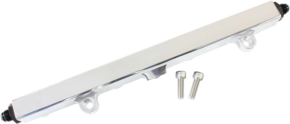 Aeroflow Honda K20 and K24 Billet EFI Fuel Rail - Polished AF64-2140P