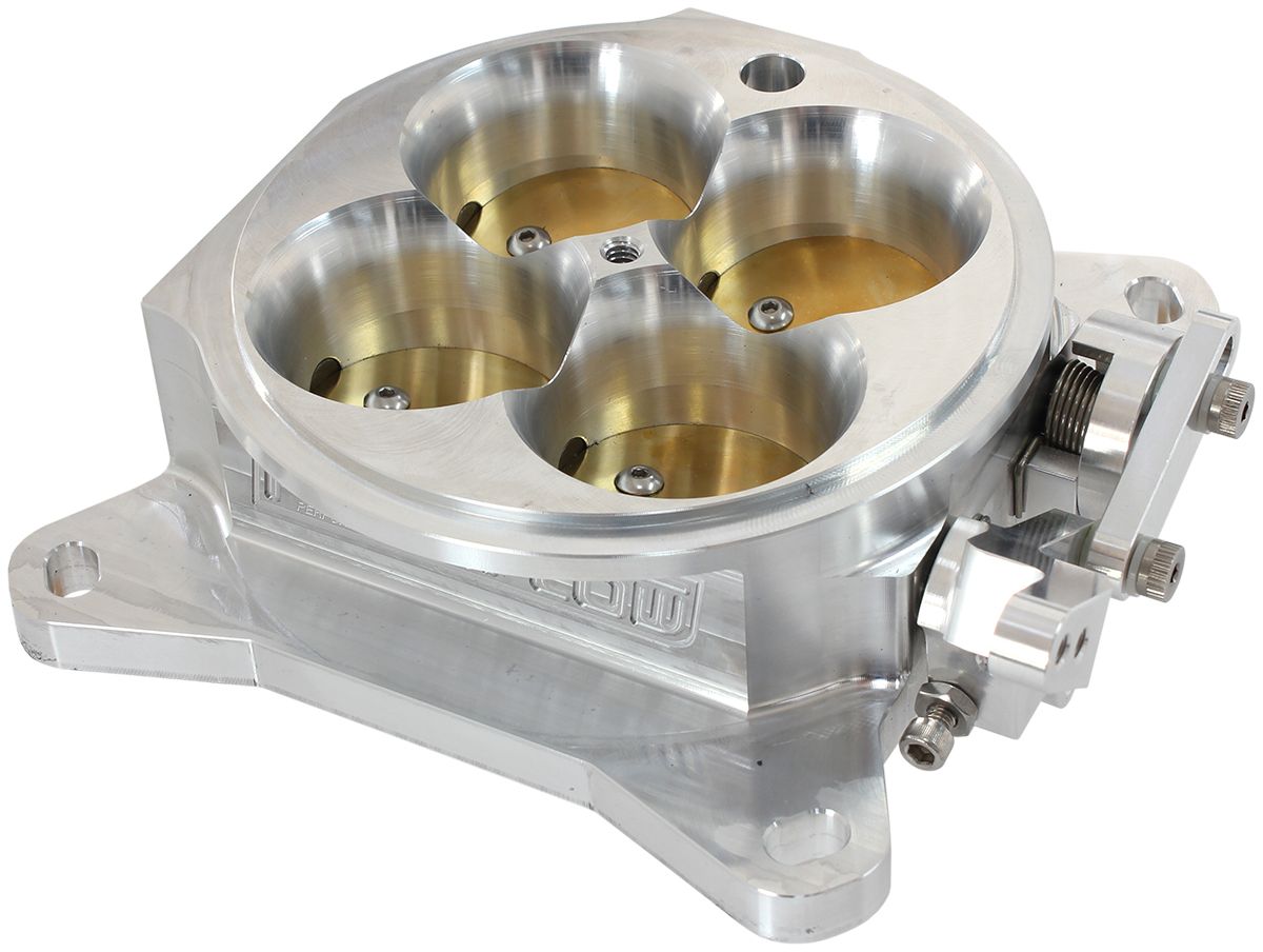 Aeroflow Billet Aluminium 4 Barrel 1375cfm Throttle Body AF64-2250