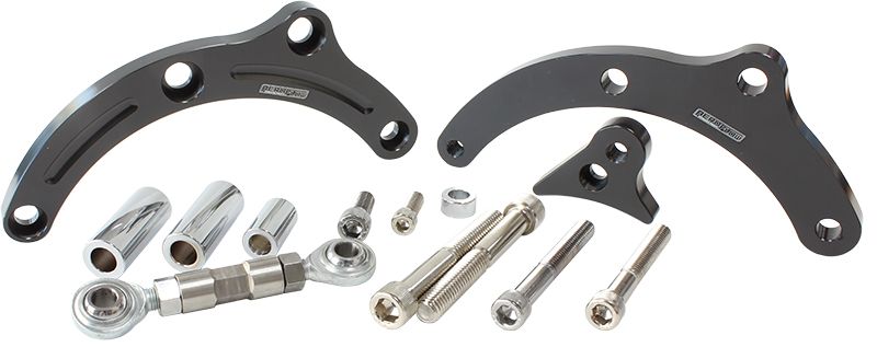 Aeroflow Billet Aluminium Alternator Bracket AF64-4003BLK