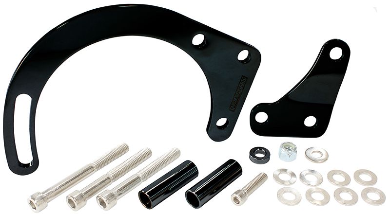 Aeroflow Low Mount Alternator Bracket AF64-4015BLK