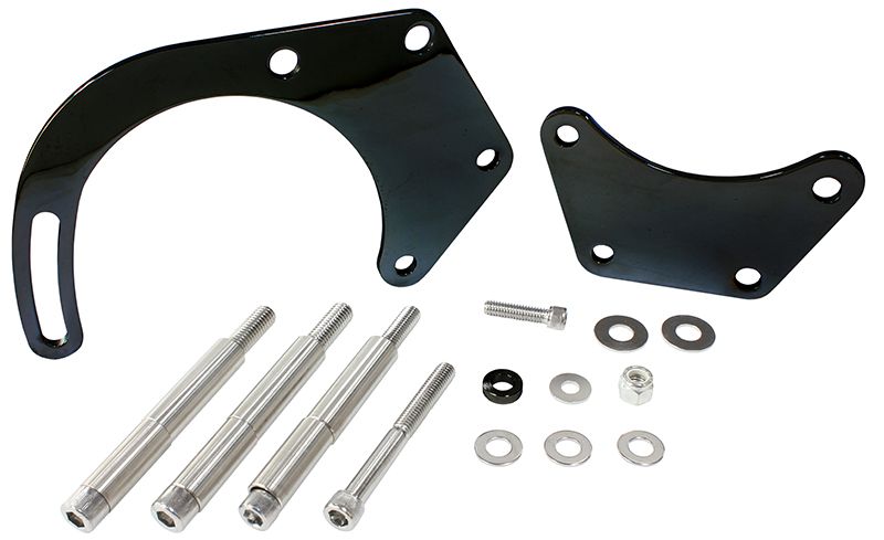 Aeroflow Low Mount Alternator Bracket AF64-4016BLK