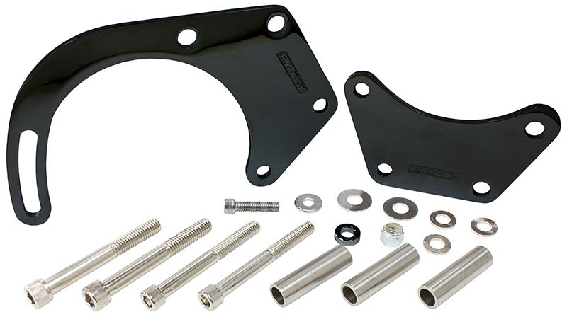 Aeroflow Low Mount Alternator Bracket AF64-4017BLK