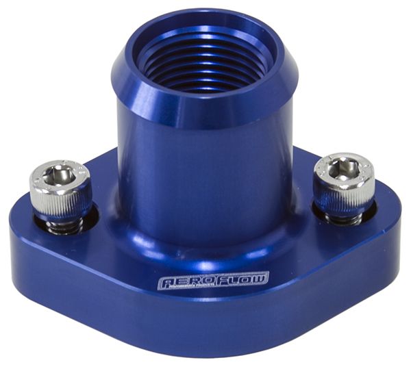 Aeroflow Billet Top Water Housing - Blue AF64-4030