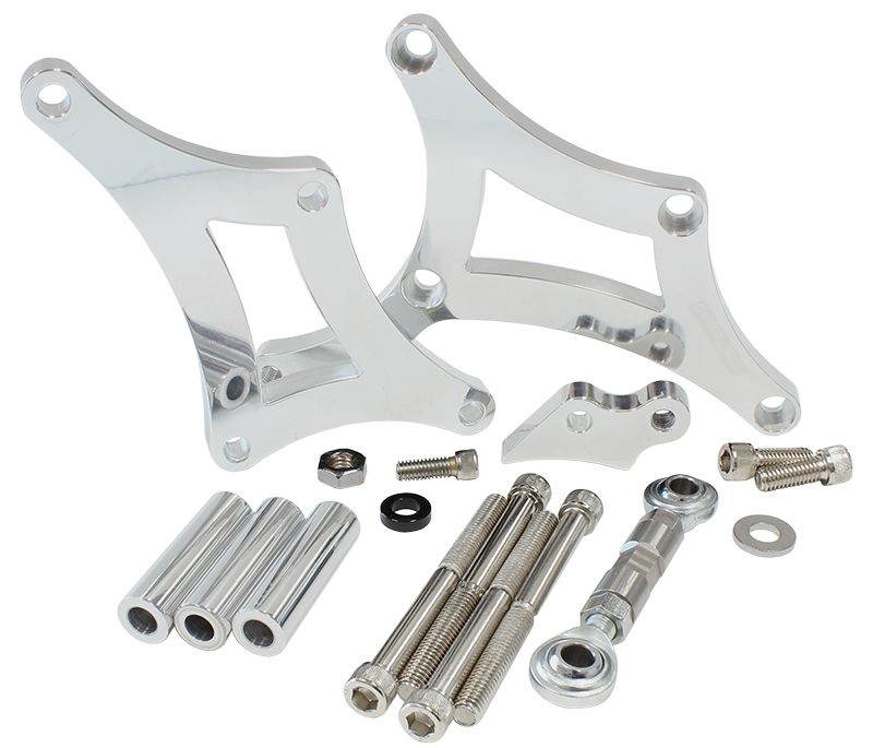 Aeroflow Low Mount Billet Alternator Bracket AF64-4035