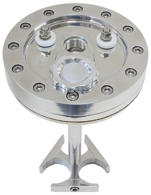 Aeroflow Billet Triple 39mm Fuel Pump Hanger - Polished AF64-4053