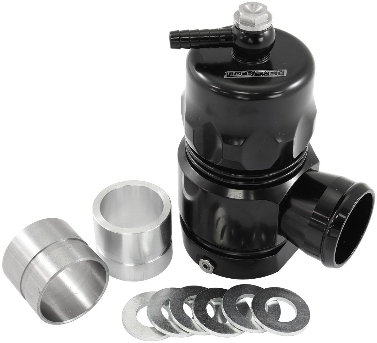 Aeroflow Compact Blow Off Valve - Black AF64-5049BLK