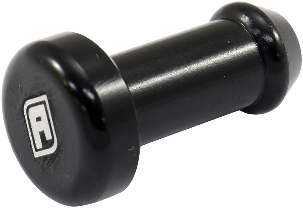 Aeroflow Rubber Hose Block-Off Plug - 1/4"(6.35mm) AF64-5206BLK