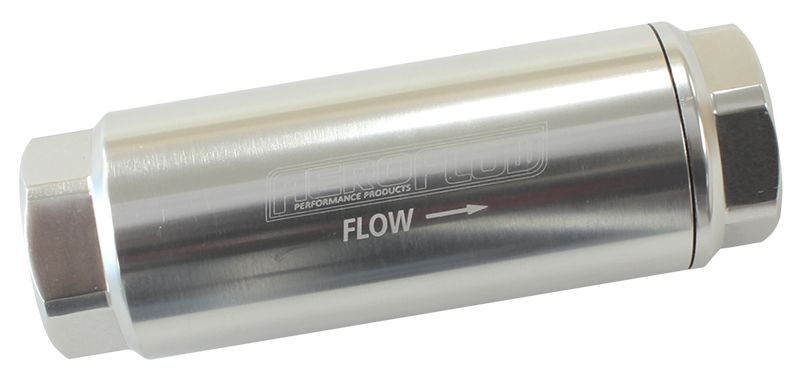 Aeroflow 40 Micron Pro Filter with -8AN ORB Ports AF66-2042S-40