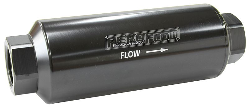 Aeroflow 10 Micron Pro Filter with -12AN ORB Ports AF66-2043BLK-10