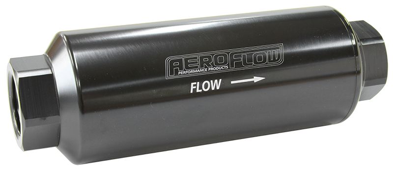 Aeroflow 10 Micron Pro Filter with -12 ORB Ports AF66-2044BLK-10