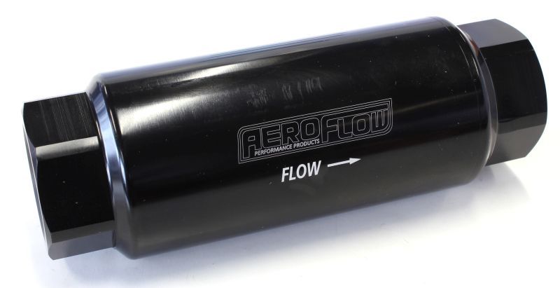 Aeroflow 60 Micron Pro Filter with -12 ORB Ports AF66-2044BLK