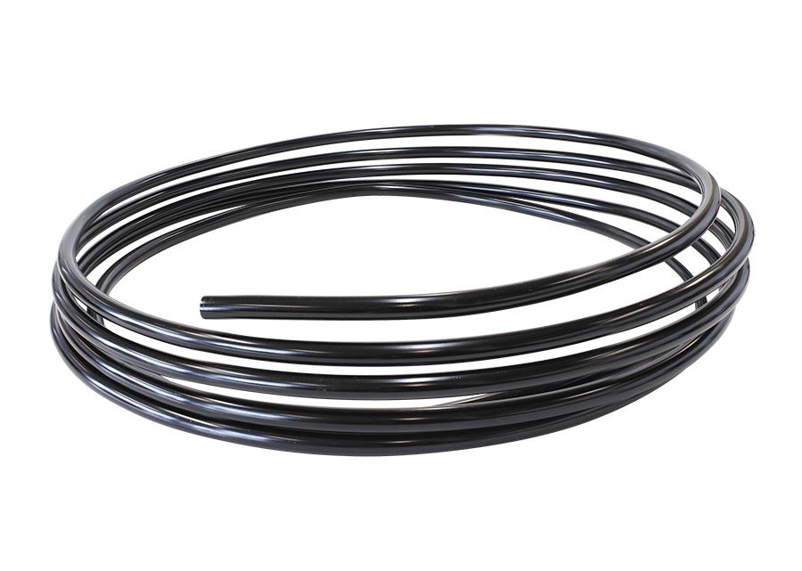 Aeroflow Aluminium Fuel Line 1/4" (6.35mm) 25ft (7.6m) Length Roll AF66-2998BLK