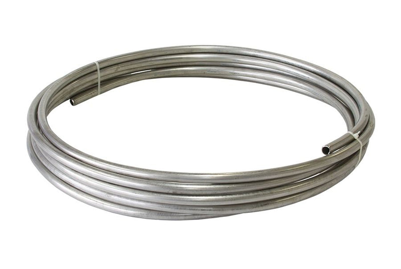 Aeroflow Stainless Steel Fuel Line 3/8" (9.5mm) 25ft (7.6m) Length Roll AF66-3000SS