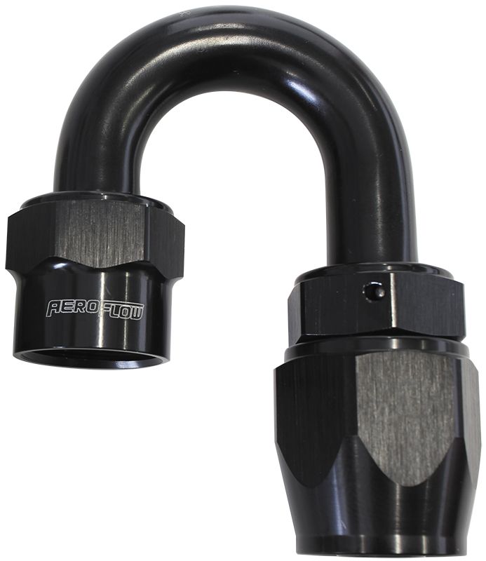 Aeroflow Kryptalon® Series Lightweight One Piece Swivel 180° Hose End -4AN AF7026-04