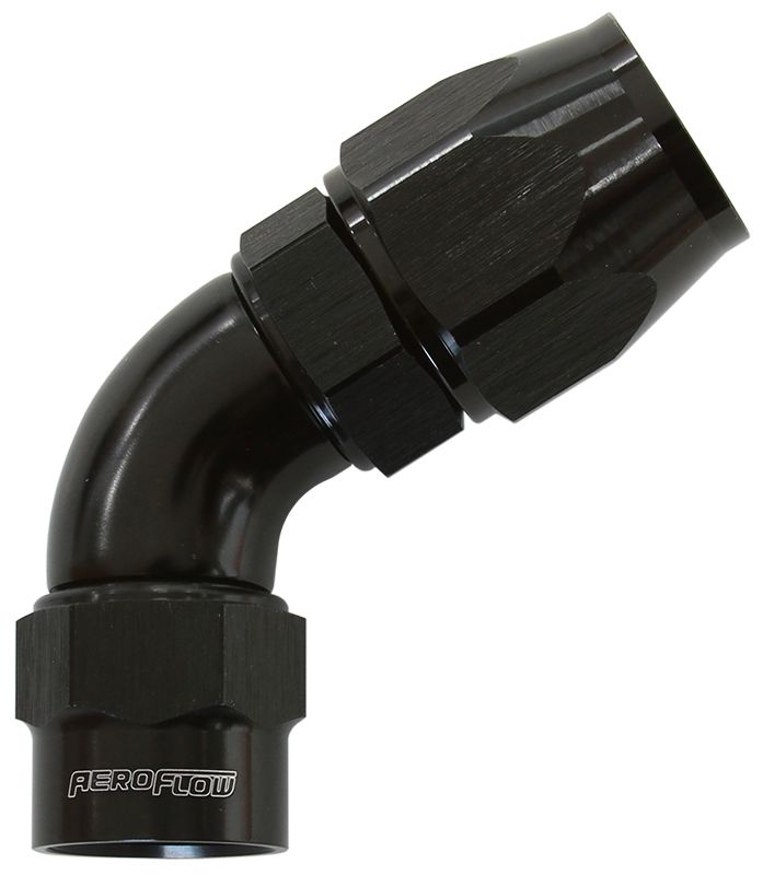 Aeroflow Kryptalon® Series Heavy Duty One Piece Swivel 60° Hose End -6AN AF7058-06