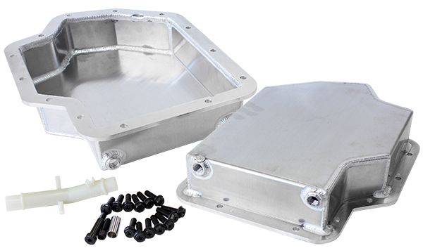 Aeroflow 3" Deep Fabricated Transmission Pan including Filter Extension AF72-3001