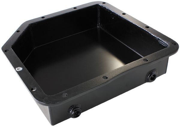 Aeroflow 3" Deep Fabricated Transmission Pan including Filter Extension AF72-3003BLK