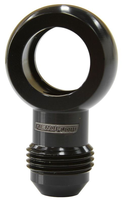 Aeroflow Alloy AN Banjo Fitting 18mm to -8AN AF726-08BLK