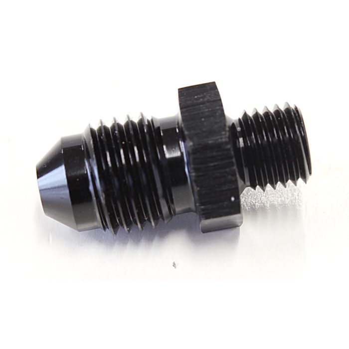 Metric to Male Flare Adapter M8 x 1.0mm to -4AN AF728