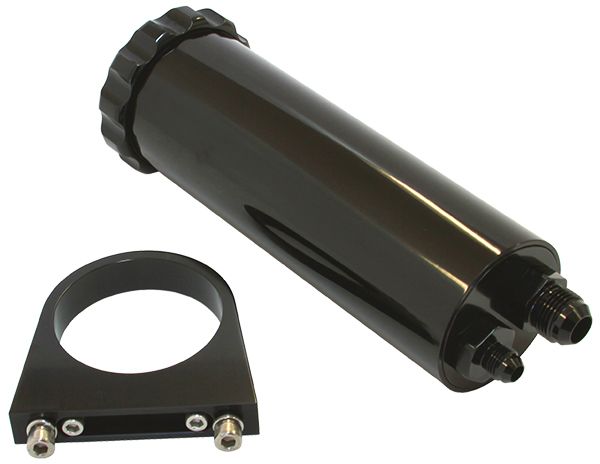 Aeroflow Billet Power Steering Reservoir - Black AF77-1027BLK