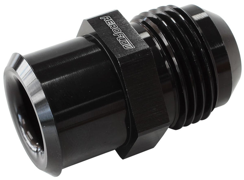 Aeroflow Push In Valve Cover Breather Adapter -12AN AF77-2012BLK