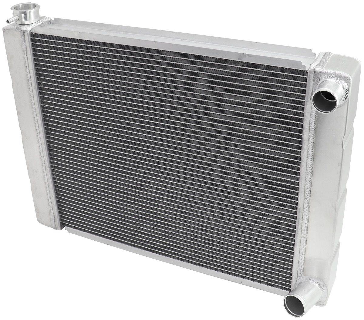 Aeroflow Universal Ford Aluminium Radiator, Dual Pass, 26" x 19" x 3" AF77-2050