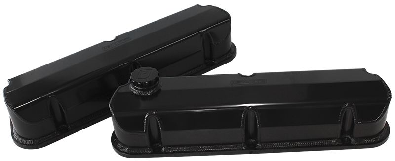 Aeroflow Ford Windsor 289-351 Fabricated Billet Valve Covers AF77-5002BLK