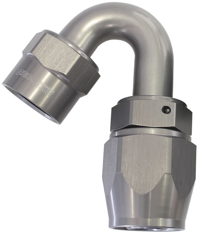 Aeroflow Kryptalon® Series Lightweight One Piece Swivel 150° Hose End -4AN AF7825-04