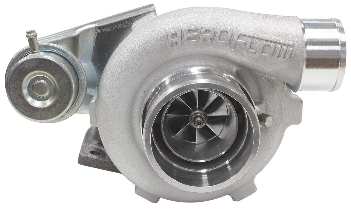 Aeroflow BOOSTED 4647 .64 Turbocharger 475HP, Natural Cast Finish AF8005-2000