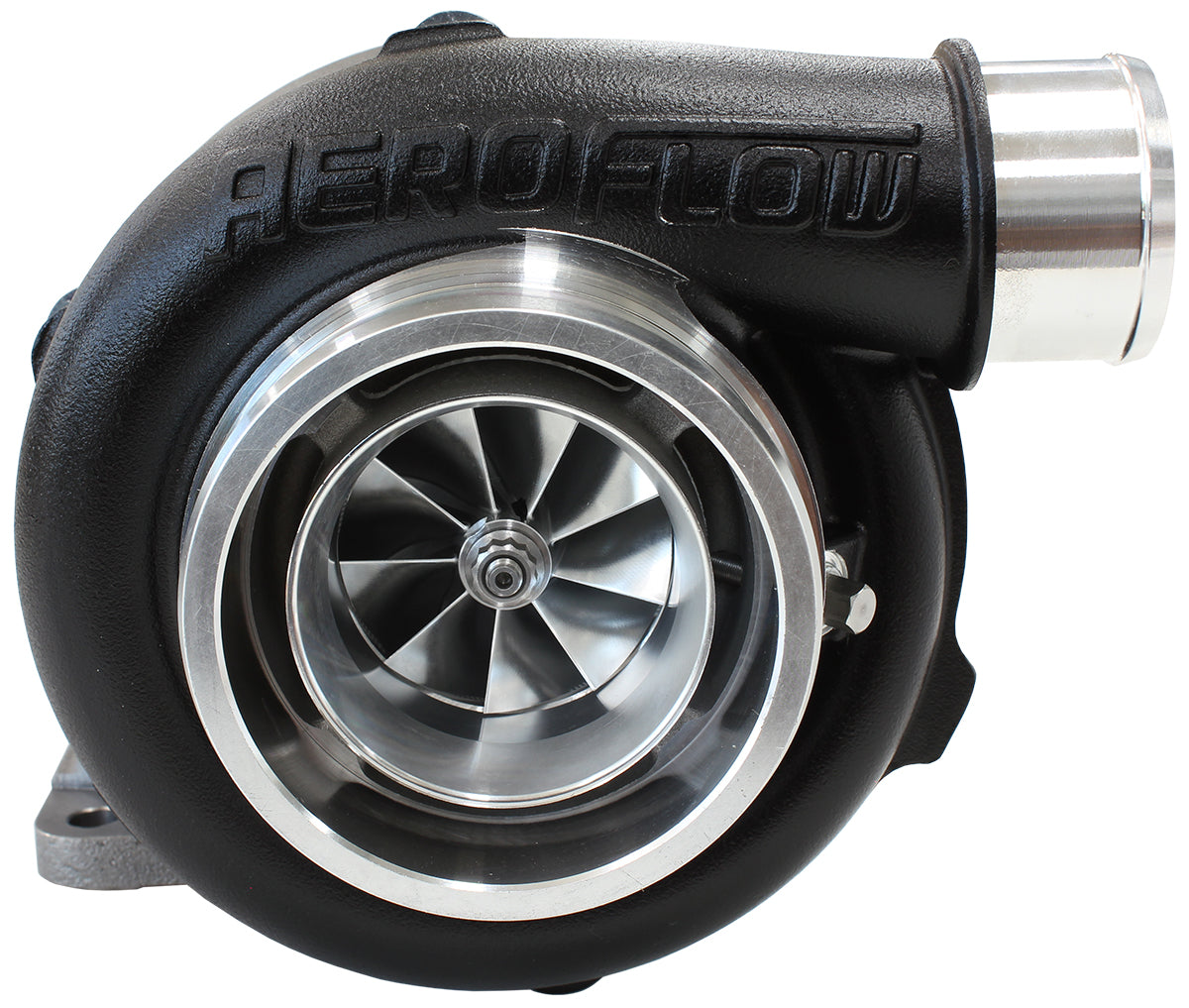 Aeroflow BOOSTED 5862 1.06 Turbocharger 750HP, Hi Temp Black Finish AF8005-3012BLK