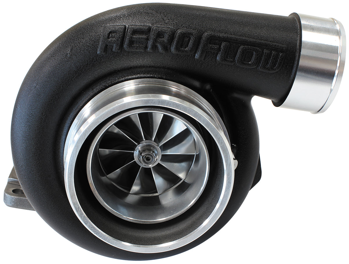 Aeroflow BOOSTED 6662 .82 Turbocharger 900HP, Hi Temp Black Finish AF8005-3016BLK