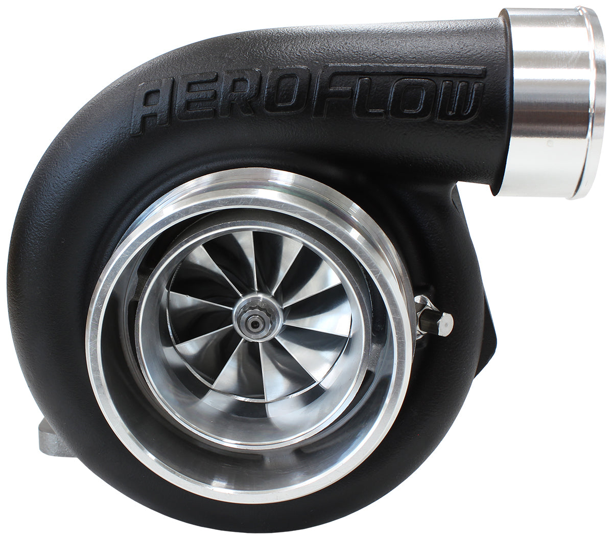 Aeroflow BOOSTED 6662 1.06 Turbocharger 900HP, Hi Temp Black Finish AF8005-3017BLK