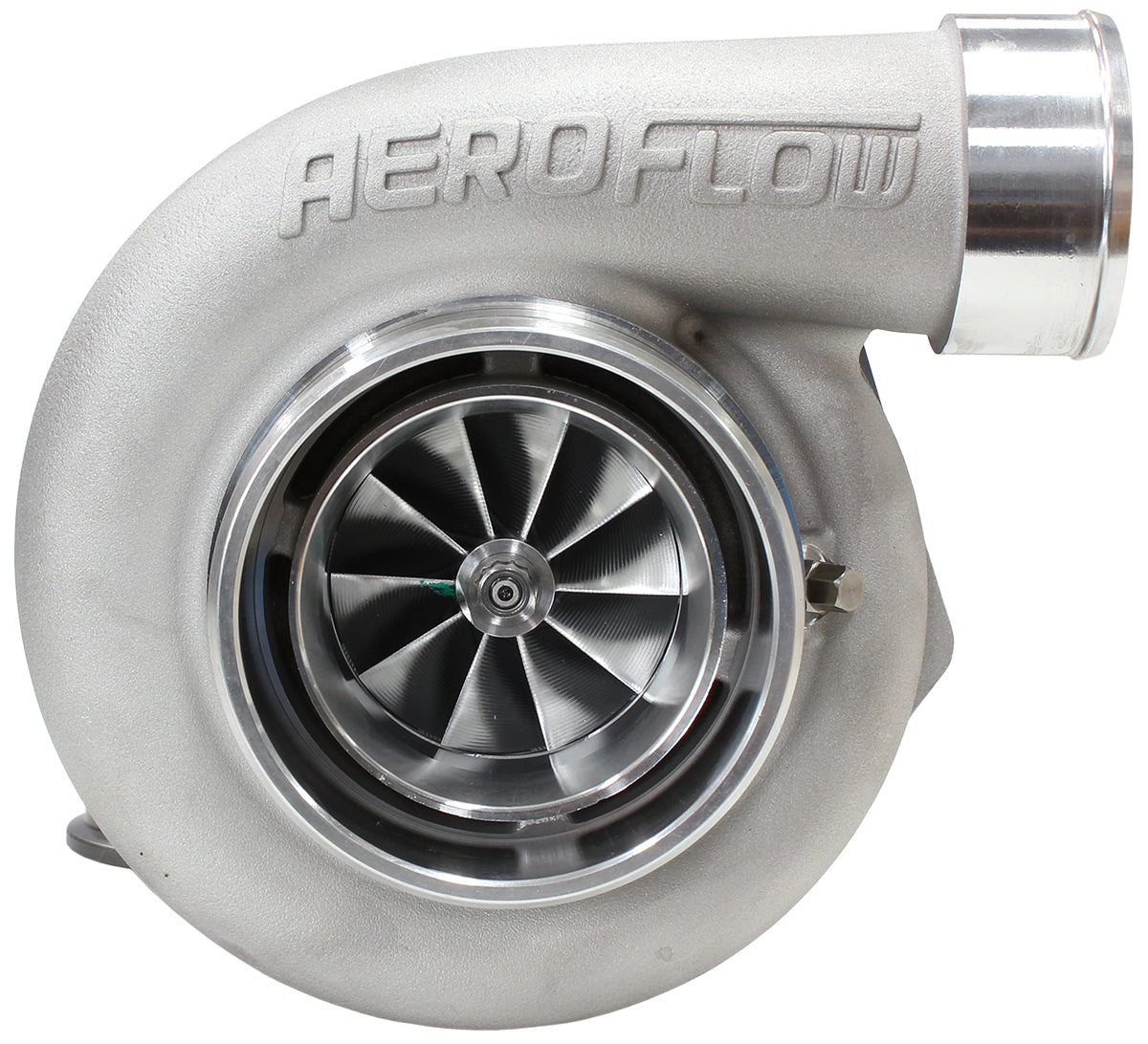 Aeroflow BOOSTED 6662 V-Band .83 Turbocharger 900HP, Natural Cast Finish AF8005-3022