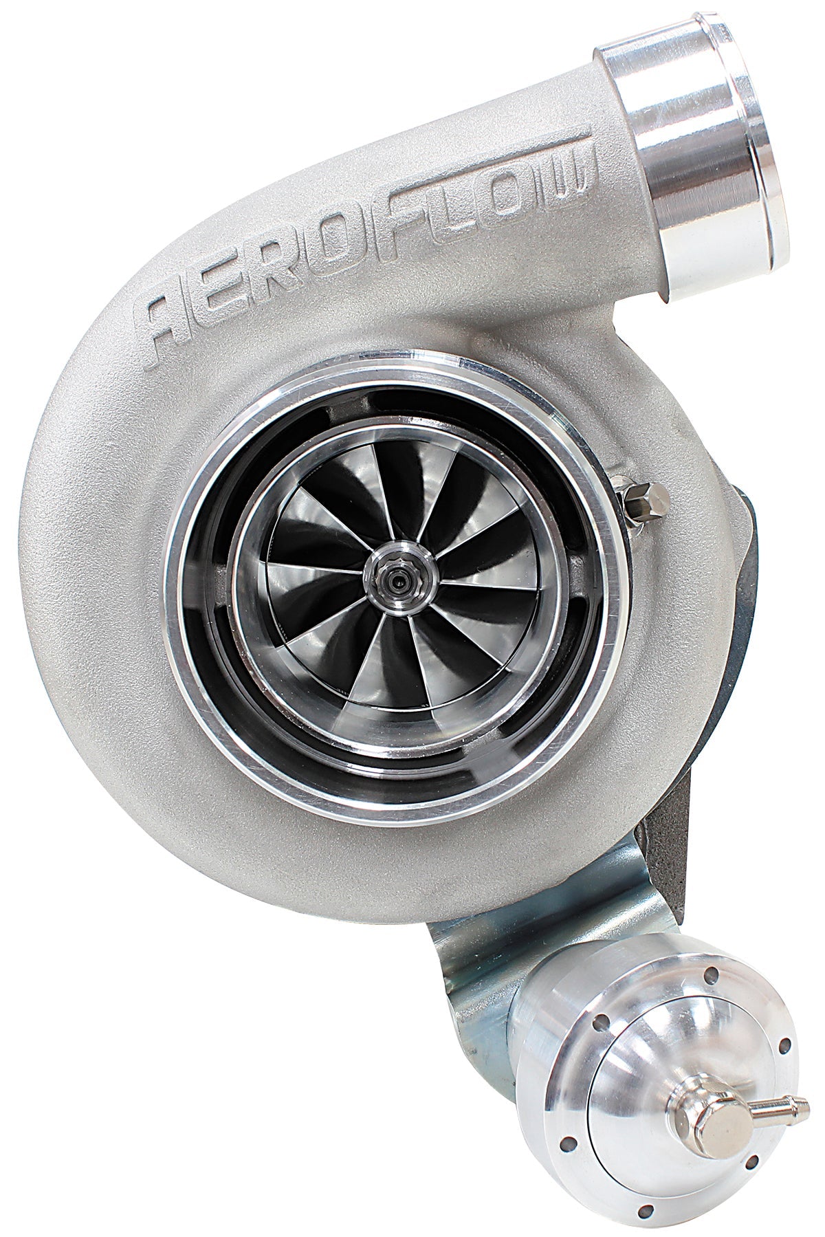 Aeroflow BOOSTED 6662 XR6 1.06 Turbocharger 825HP, Natural Cast Finish AF8005-3024