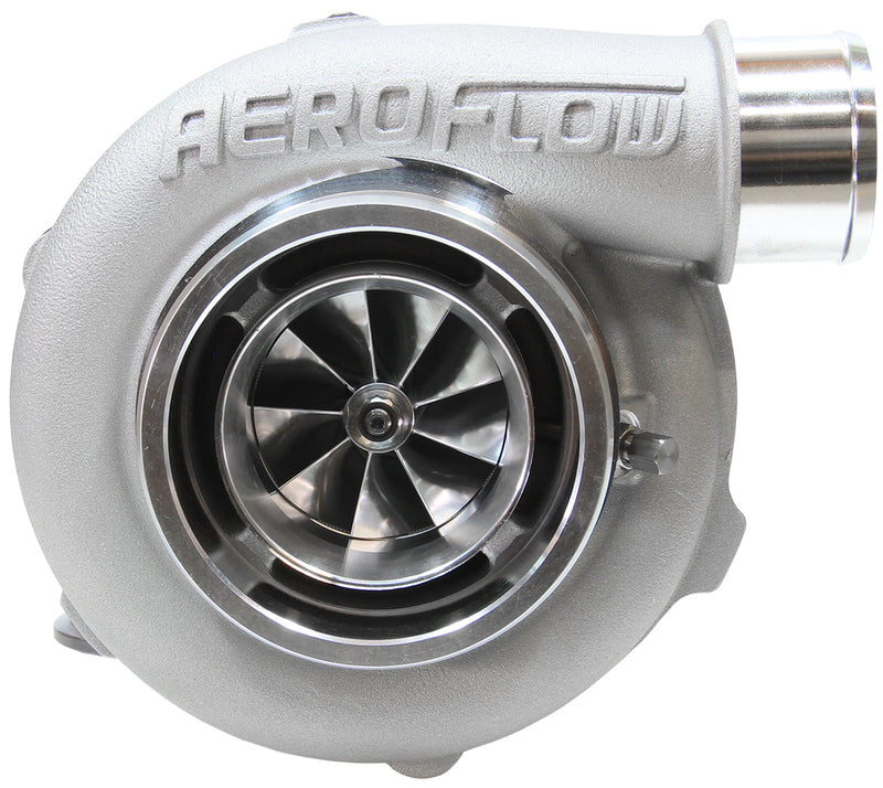 Aeroflow BOOSTED 5855 V-Band .83 Turbocharger 750HP, Natural Cast Finish AF8005-3033