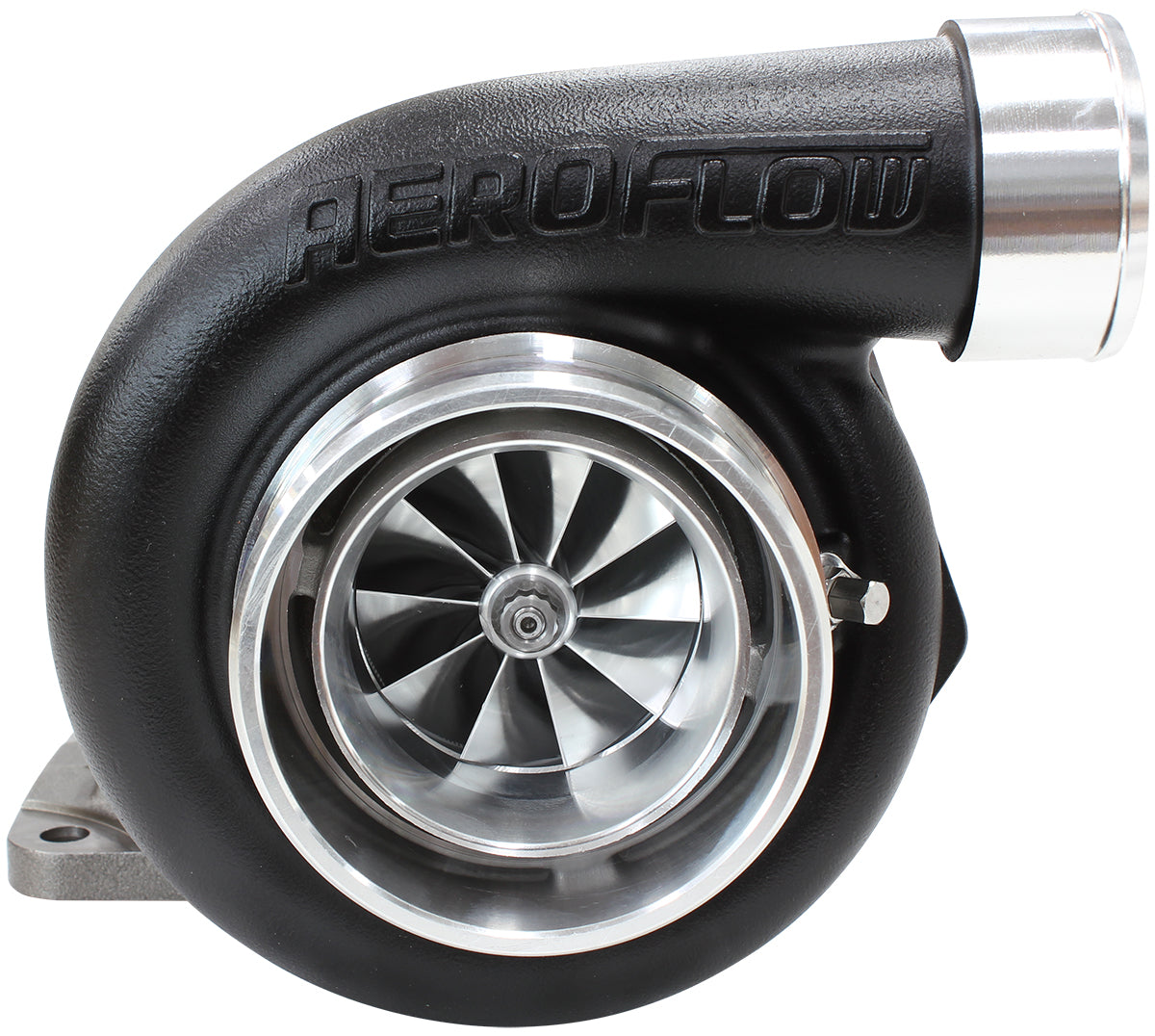 Aeroflow BOOSTED 6662 T4 .82 Turbocharger 900HP, Hi Temp Black Finish AF8005-4000BLK