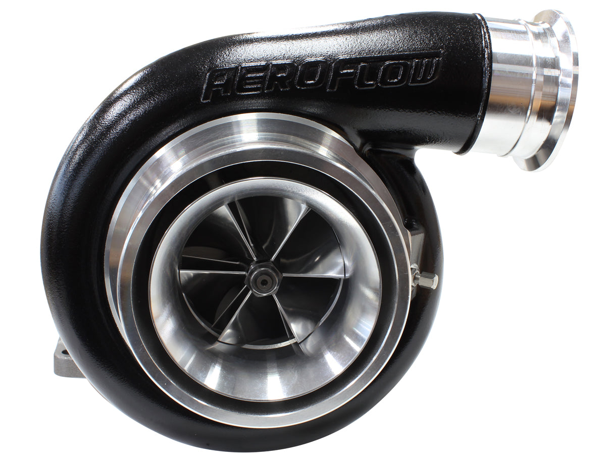 Aeroflow BOOSTED 8888 T6 1.32 Turbocharger 1600HP, Hi Temp Black Finish AF8005-6011BLK