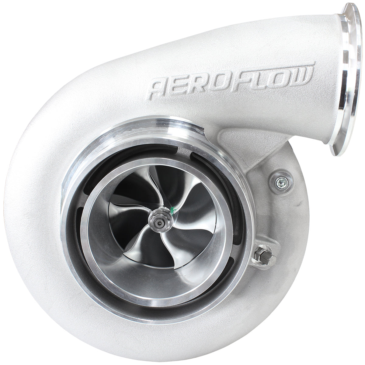 Aeroflow BOOSTED B7875 V-Band 1.01 Turbocharger 1150HP, Natural Cast Finish AF8006-4024