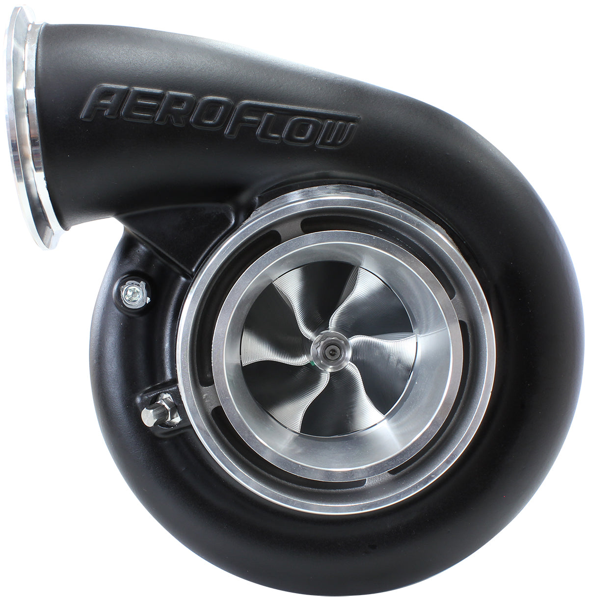 Aeroflow BOOSTED B7875 T4 1.25 Reverse Rotation Turbocharger 1150HP, Hi Temp Black Finish