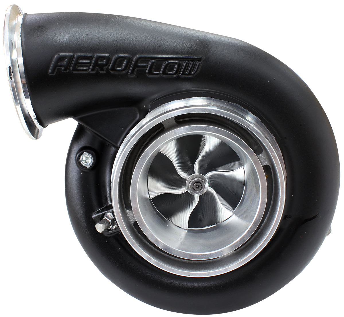 Aeroflow BOOSTED B7875 1.01 Reverse Rotation Turbocharger 1150HP, Hi Temp Black Finish AF