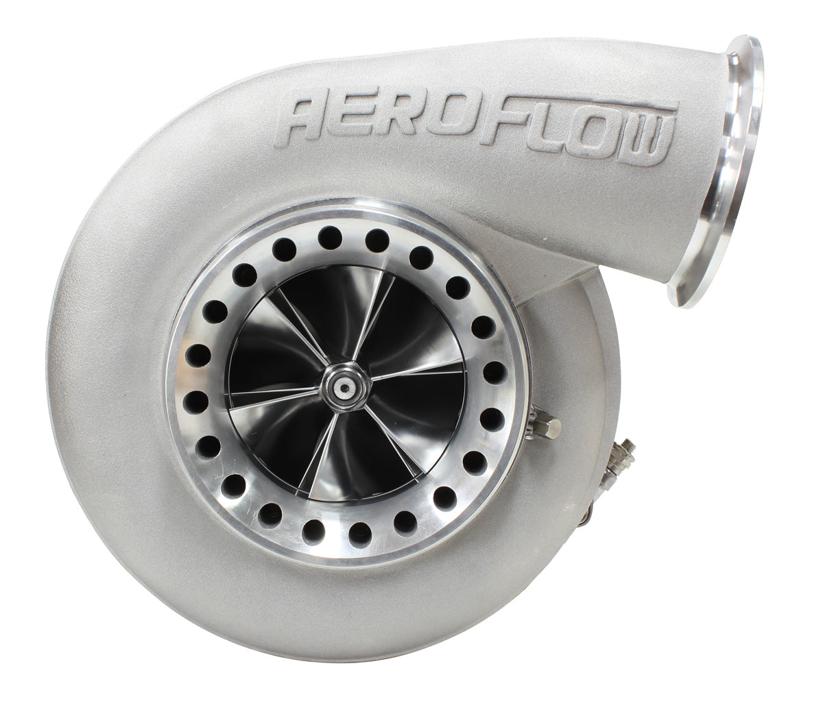 Aeroflow BOOSTED 8888 V-Band 1.31 Turbocharger 1600HP, Natural Cast Finish AF8006-6003