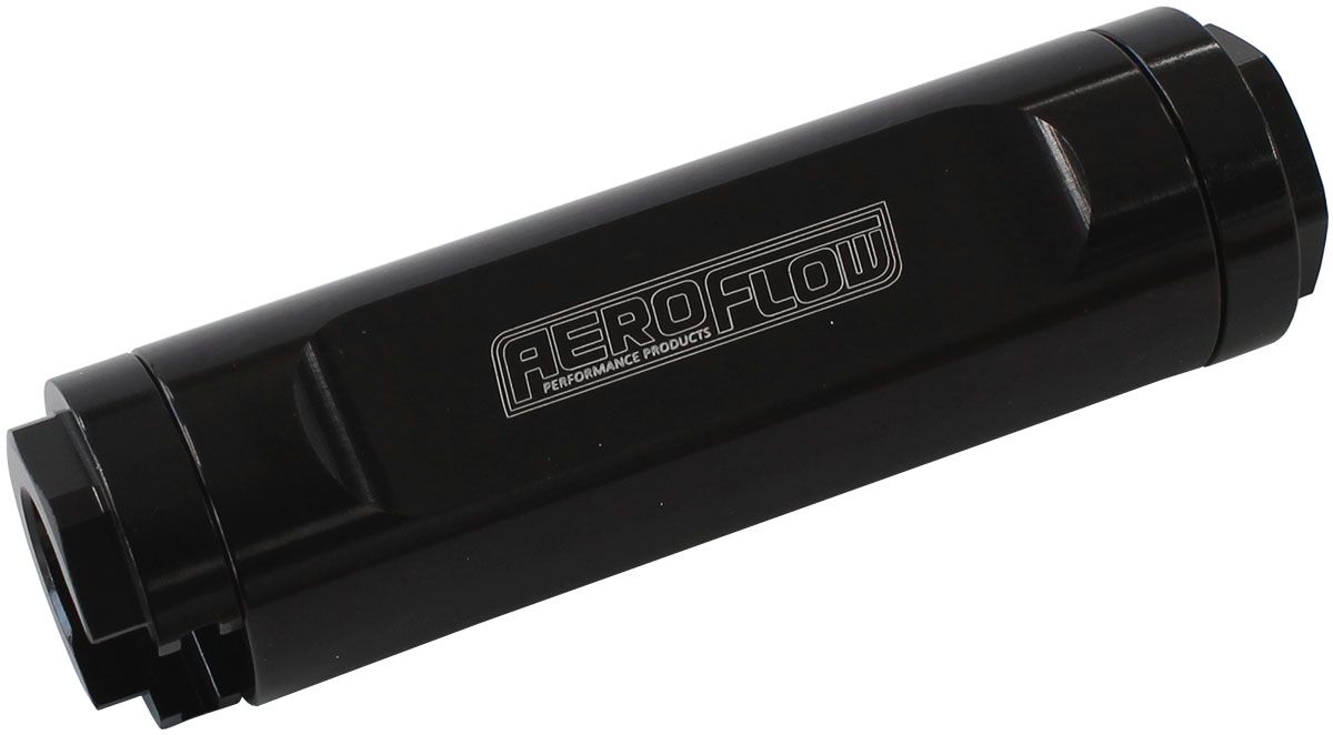 Aeroflow Dual Female 3/8" Push-On EFI Fuel Fitting AF809-02BLK